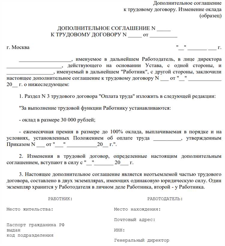 Влияние исключения пункта на другие условия договора