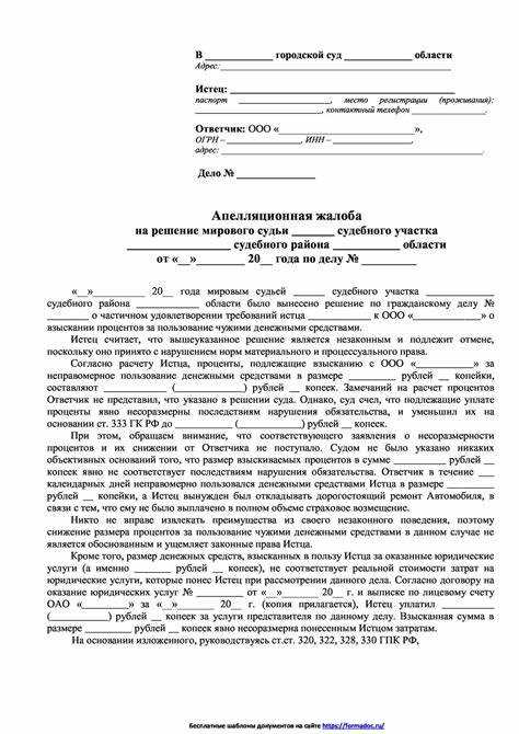 Какие возможны последствия подачи апелляционной жалобы
