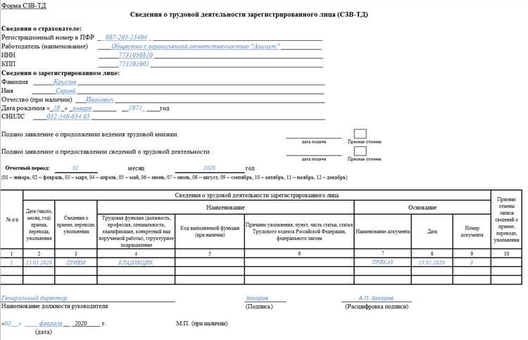 Как заполнить сзв тд в 2023 году Как заполнить сзв тд в 2023 году