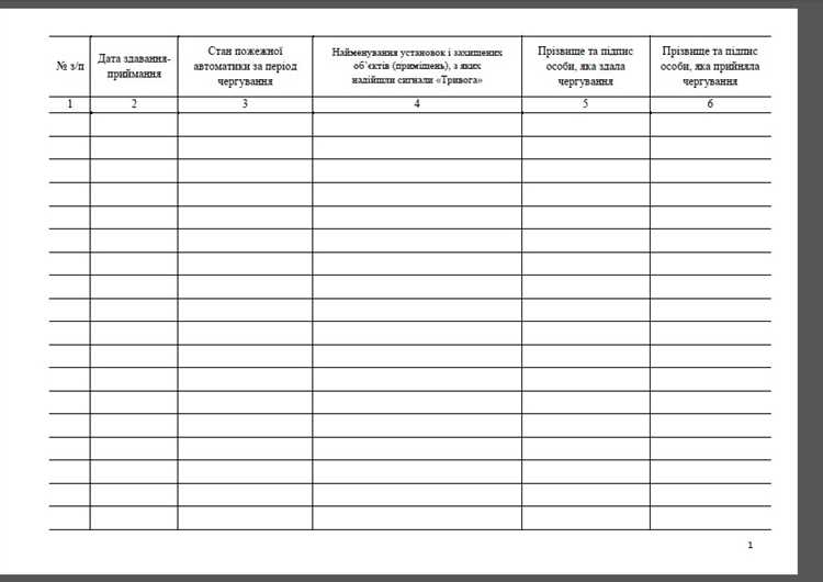 Что указывается в графах журнала и как это оформлять