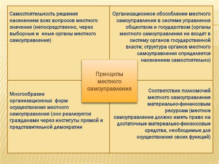 Влияние самоуправления на развитие локальной инфраструктуры