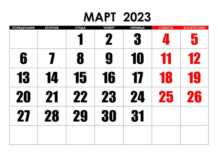 Сколько рабочих дней в марте 2023 года по производственному календарю
