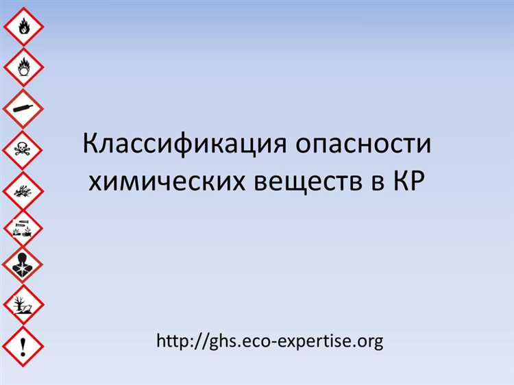Методы определения категории опасности для химического объекта