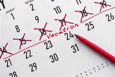 Как учитывать праздничные дни в отпускном периоде