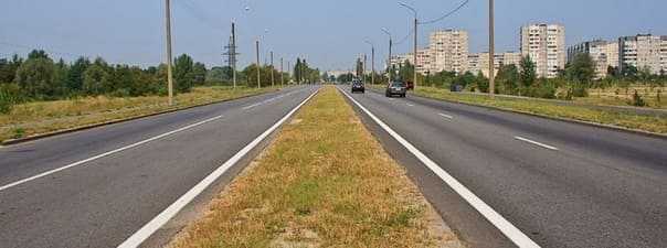 Как считать полосы на перекрёстках и в зонах слияния