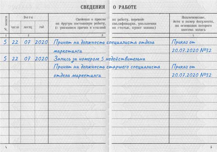 Как правильно оформить продолжение трудовой книжки