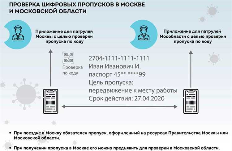 Необходимые документы для подачи заявления на цифровой пропуск