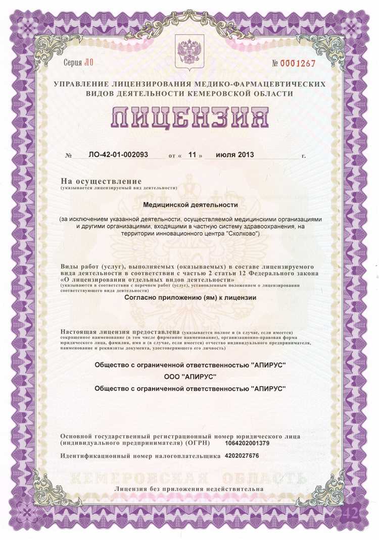 Порядок подачи заявки и взаимодействие с лицензирующим органом