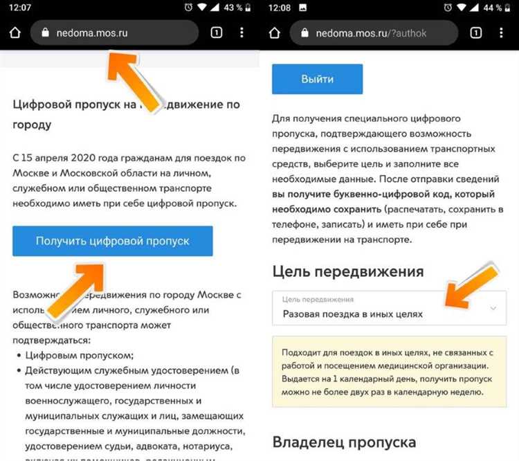 В каких случаях требуется оформление пропуска