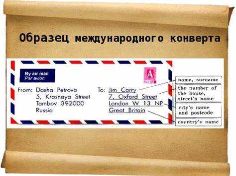 Указание адреса при заполнении международных форм и бланков