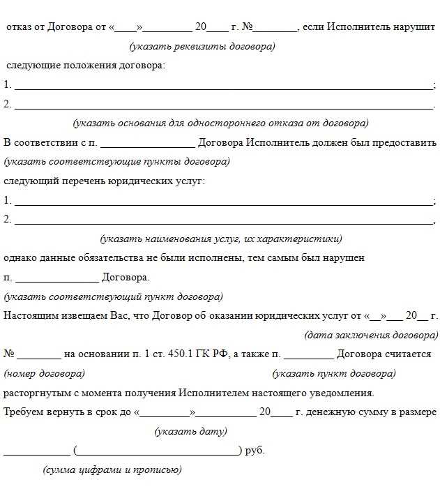 Какие документы нужно подготовить для расторжения договора