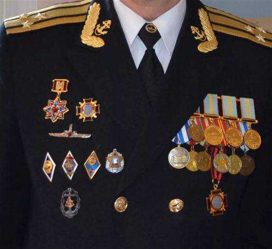 Ошибки при ношении медалей на кителе