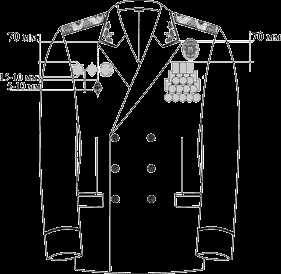 Как правильно вешать медали на китель