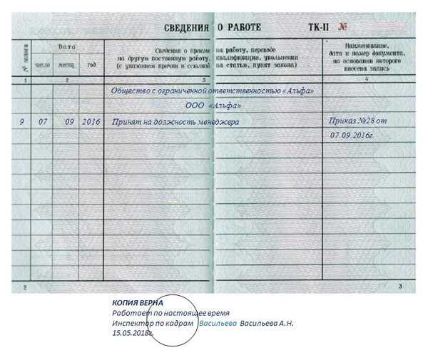 Как сделать запись в трудовой книжке ИП самому себе