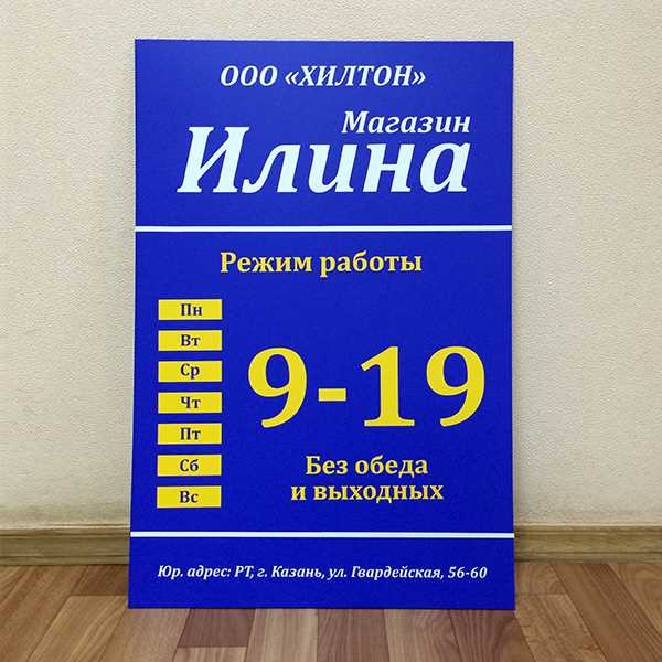 Как изменить рабочие часы в зависимости от типа собственности