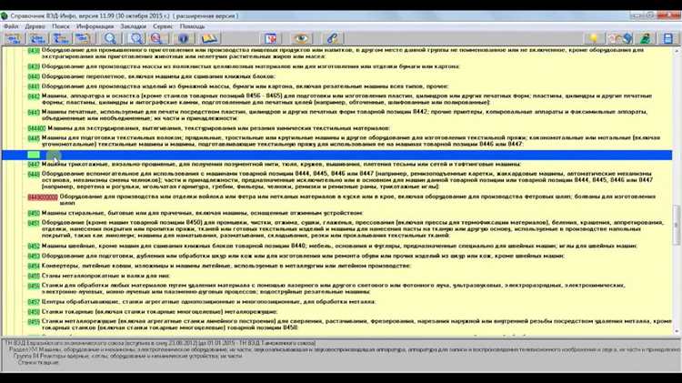 Как использовать код ТН ВЭД для поиска информации о НДС