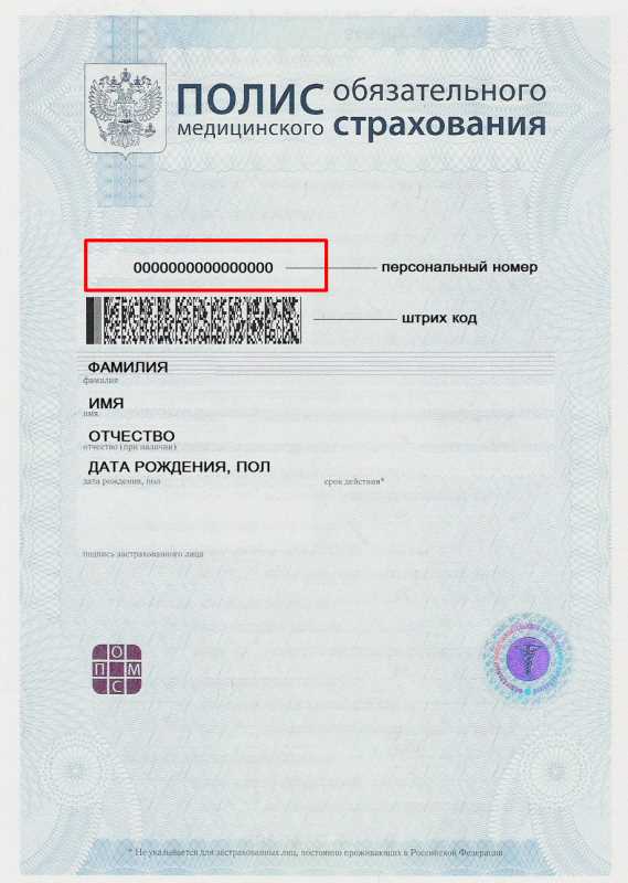 Какие данные нужны для поиска полиса ОМС на Госуслугах