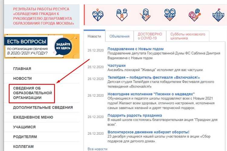 Данные, не относящиеся к целям и задачам учреждения