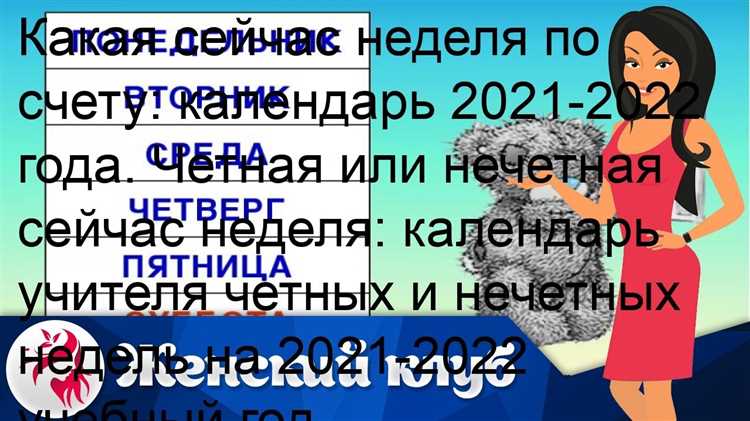 Влияние високосных лет и праздников на счёт недель