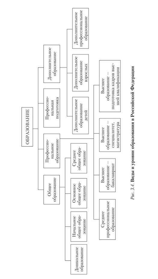 Виды образовательных организаций, созданных физическими или юридическими лицами
