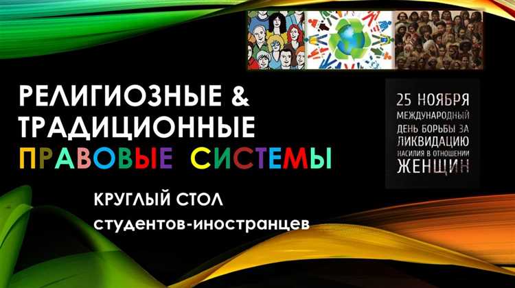 Механизмы разрешения конфликтов по вопросам веры в светском праве