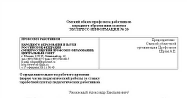 Ограничения по сверхурочной работе педагогов согласно ТК РФ