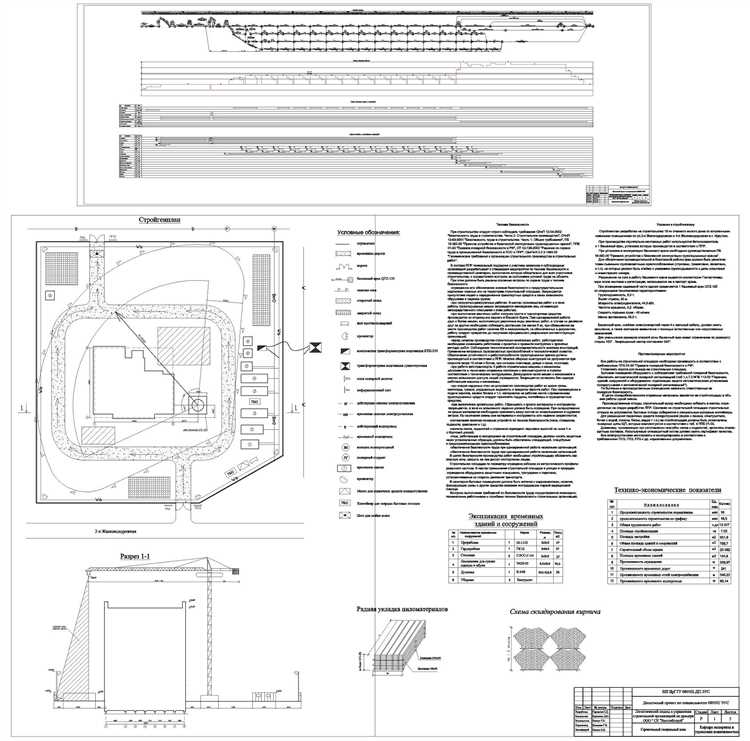 Графики производства работ: примеры и требования к оформлению