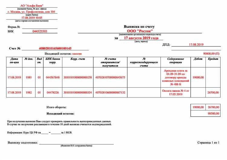 Документальное оформление операций по дебету счета 40817