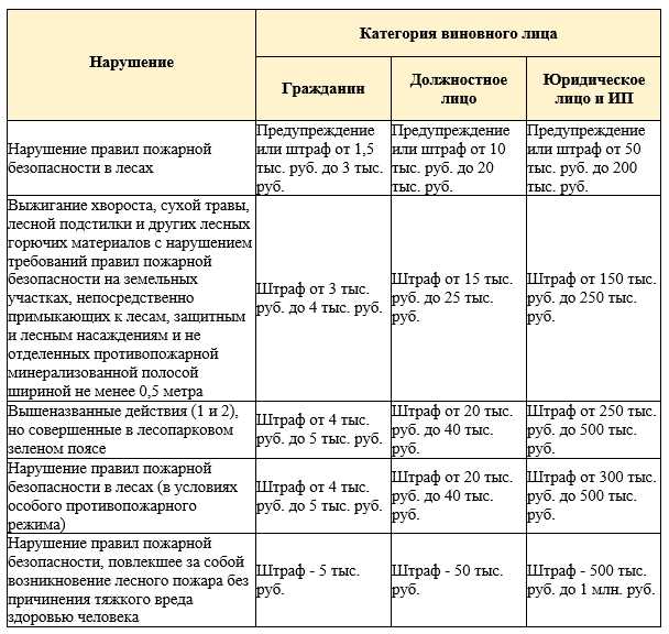 Обязанности руководителей организаций в сфере пожарной безопасности