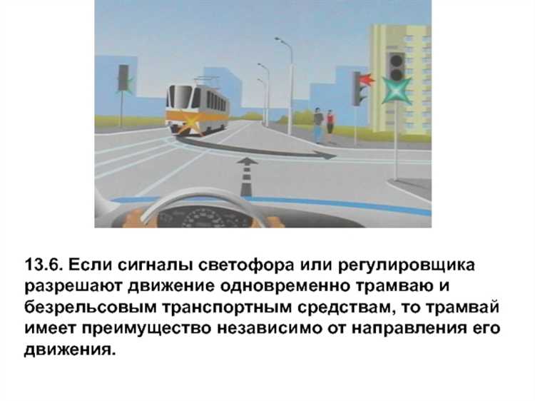 Когда надо уступать дорогу трамваю