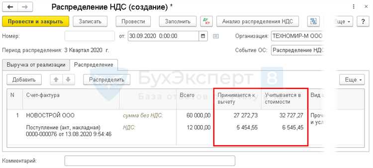 Влияние раздельного учета НДС на налоговую отчетность и налогообложение