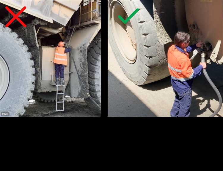 Очередность проезда при пересечении путей на территории заправки