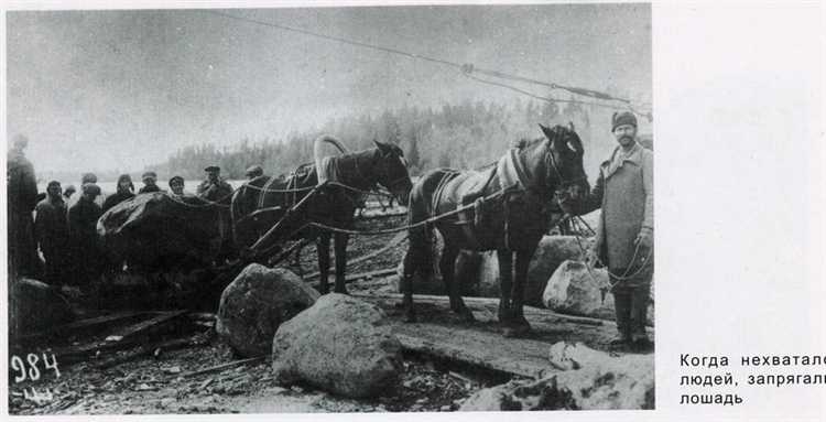 Роль заключённых в строительстве Беломорско-Балтийского канала