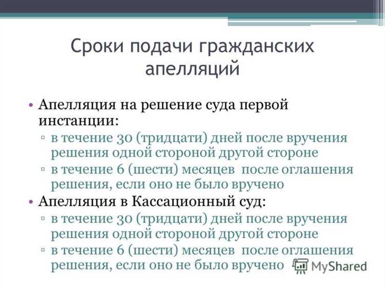 В какие сроки необходимо подать вторую кассационную жалобу?