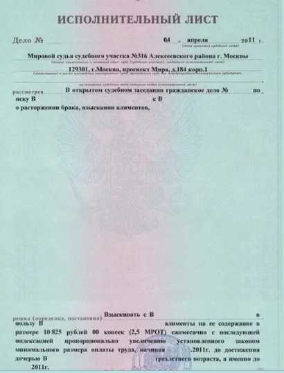 Сроки рассмотрения исполнительного листа после подачи