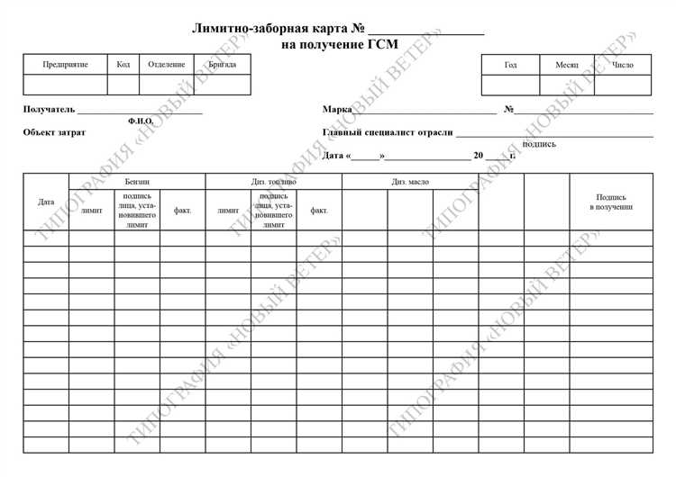 Использование лимитно заборной карты при планировании закупок стройматериалов