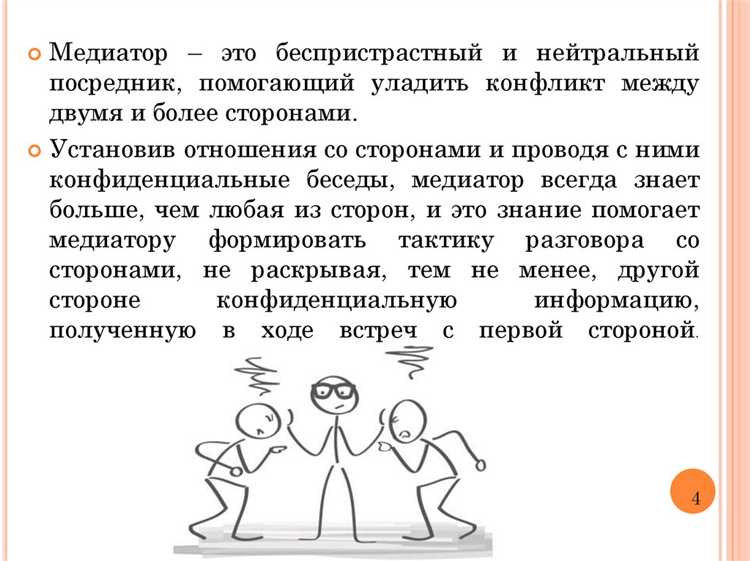 Какие конфликты можно решить с помощью медиатора