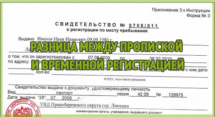 Какие документы нужны для подтверждения места жительства и пребывания
