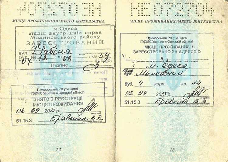 Порядок внесения изменений в раздел