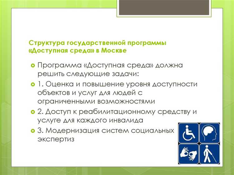 На какой период разработана программа доступная среда На какой период разработана программа доступная среда