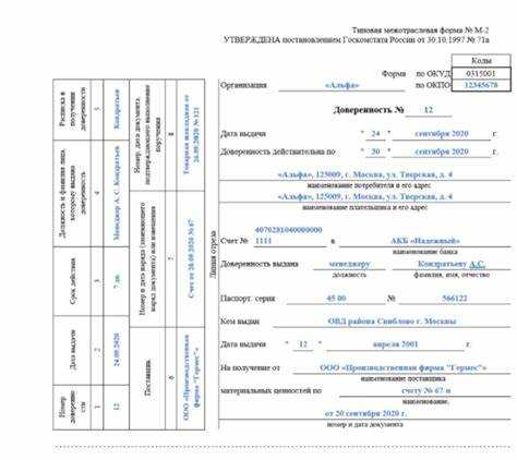 Ответственность за нарушение срока действия доверенности на ТМЦ