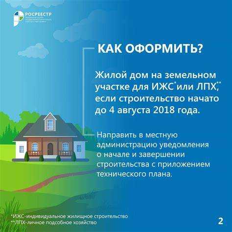 Правовые основания для регистрации жилого дома в процессе строительства