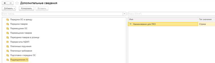 Как указать наименование подразделения в бухгалтерской отчетности