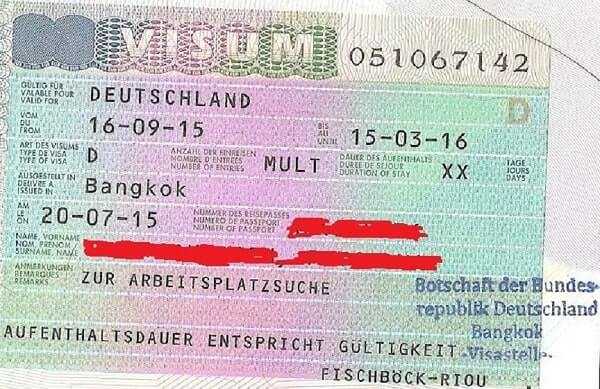 Сроки рассмотрения и получения национальной визы в Германии