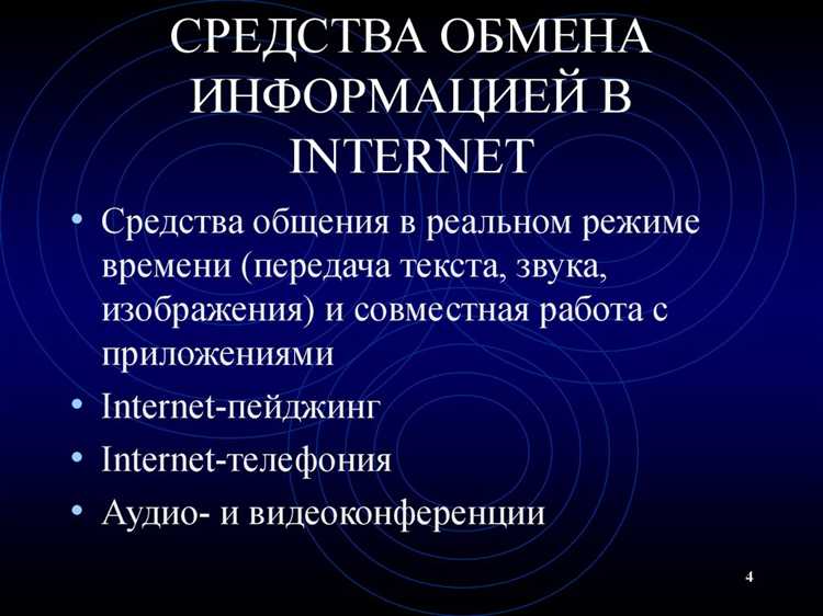 Типовые услуги, предоставляемые оператором информационного обмена