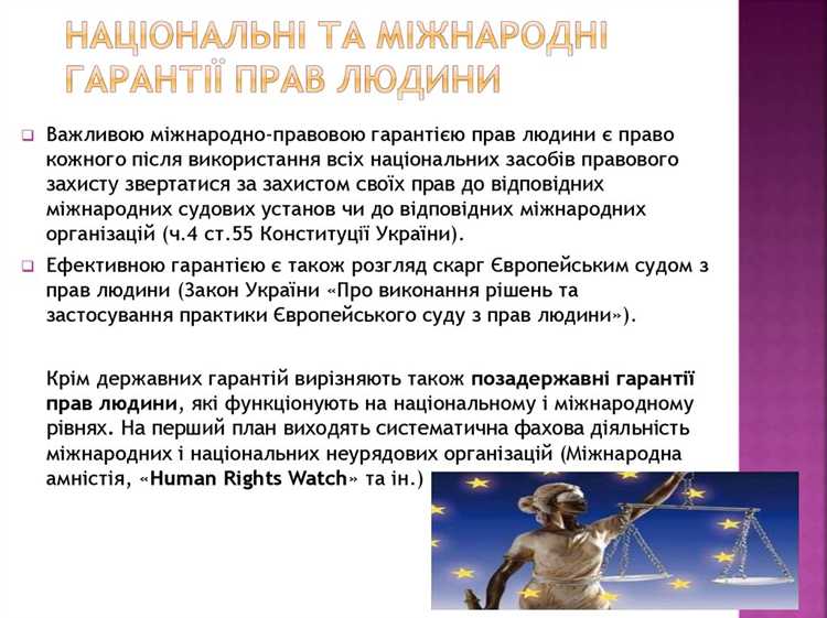 Практическое применение принципа достоинства в правовых системах