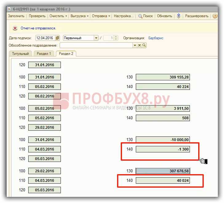 Причины расхождений между 6 НДФЛ и формой 2-НДФЛ