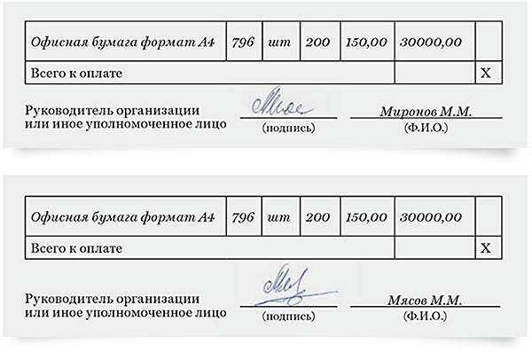 Кто имеет право проверять подпись на чеке