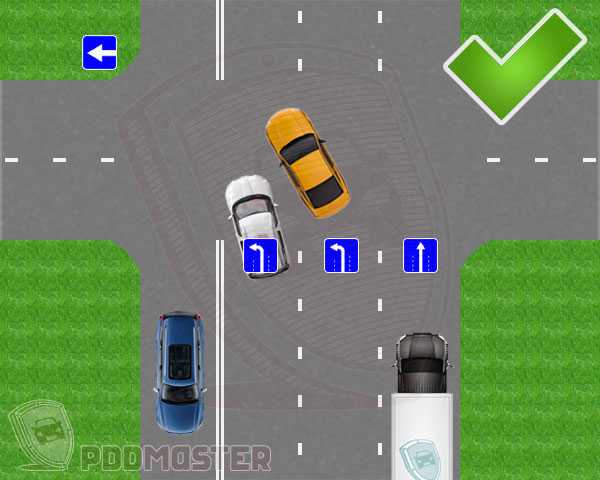 Ответственность за нарушение правил поворота налево