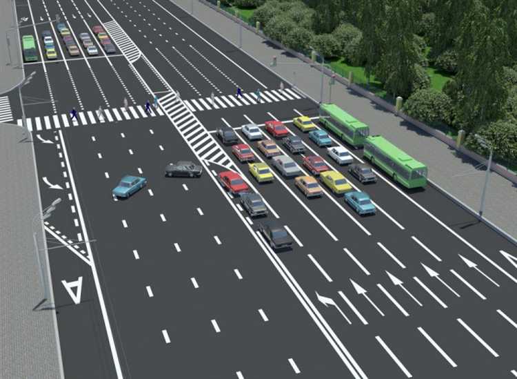 Разница в ширине придорожной полосы для разных типов дорог